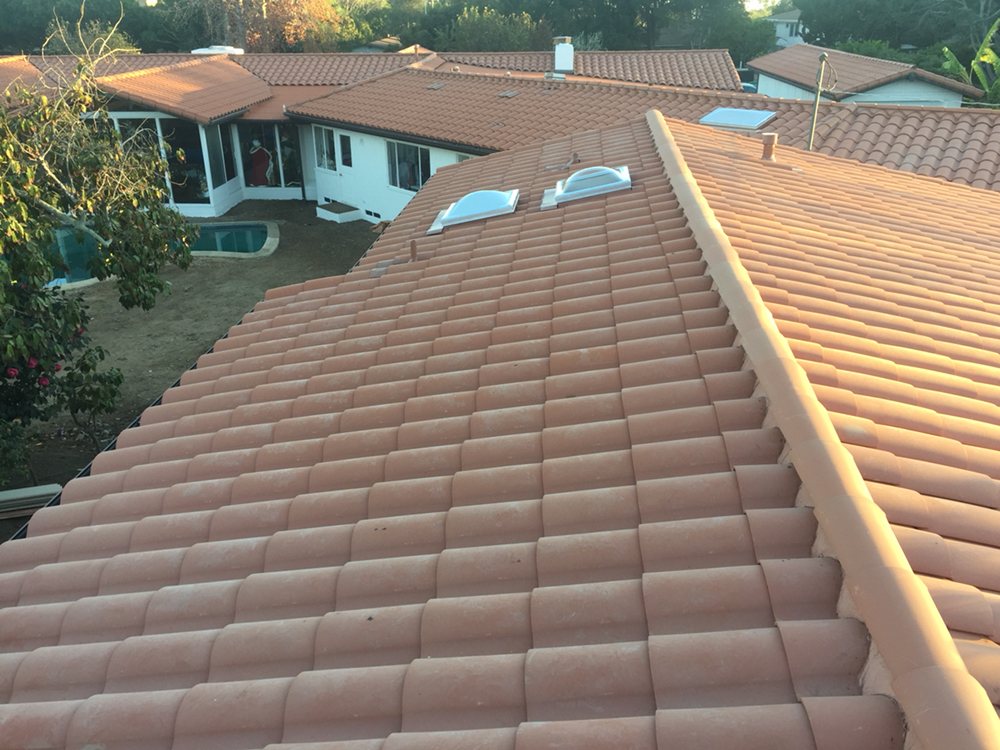 Tile roof residential