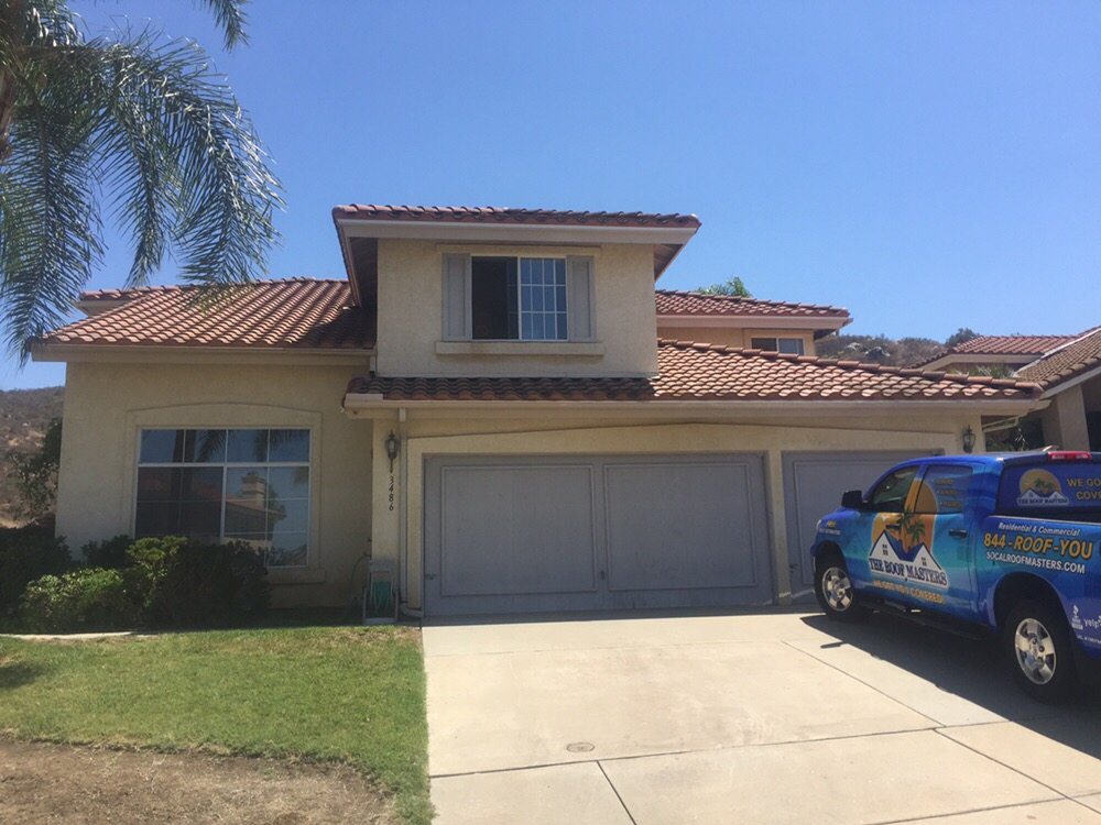 Residential tile roof