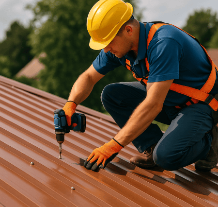 Exposed Fastener Metal Roofing