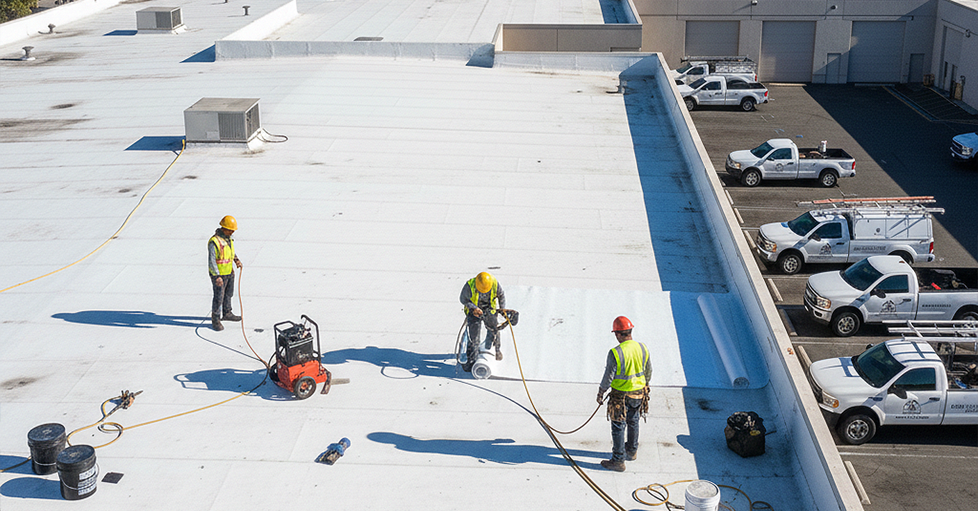 TPO and PVC Membrane Repairs