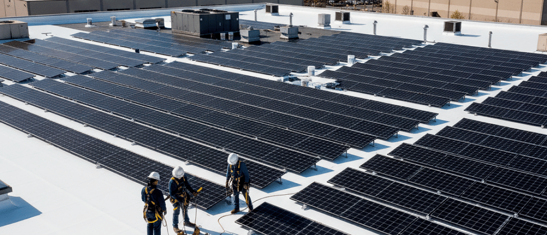 full solan panel installation