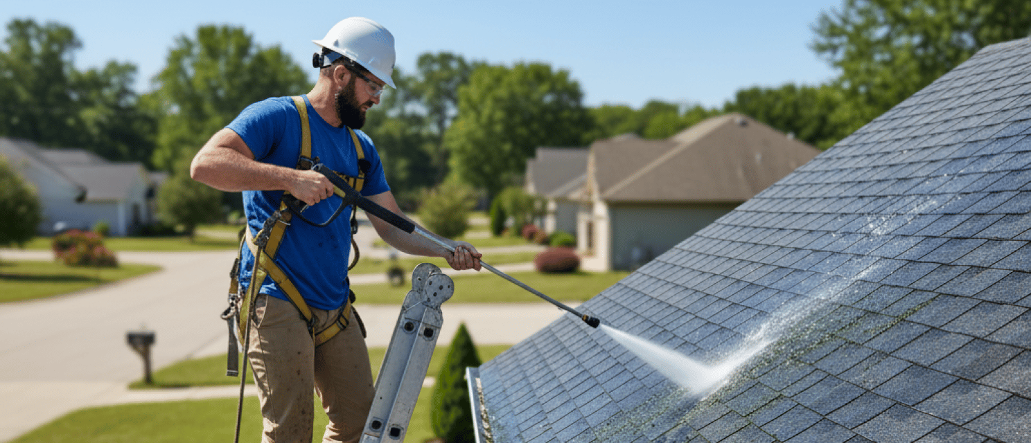 shingle-cleaning